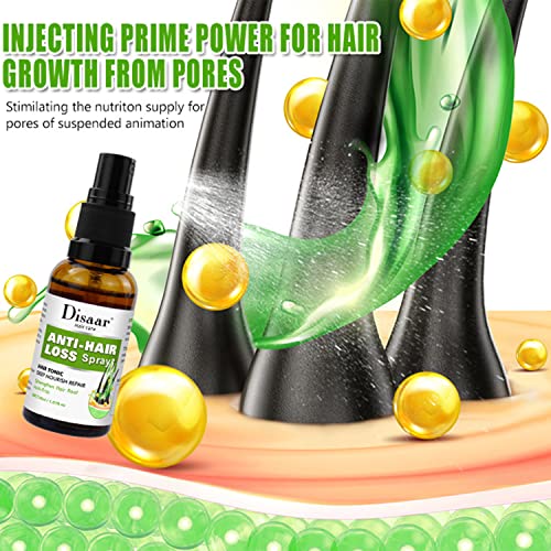 DISAAR BEAUTY Anti-Hair Loss Spray Tonic Deep Moisturize Nourish Repair Strengthen Hair Root Anti-Frizz Care 30ml / 1.01fl.oz