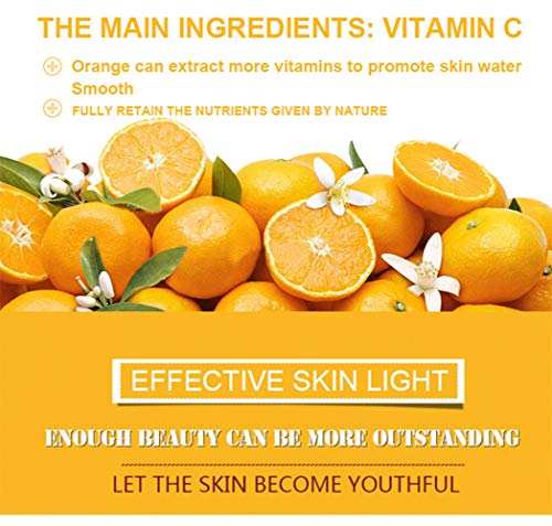 DISAAR BEAUTY Vitamin C Face Facial Serum Astaxanthin Hyaluronic Acid Arbutin Green Tea Skin Science Nature Hydrating Firming 30ml