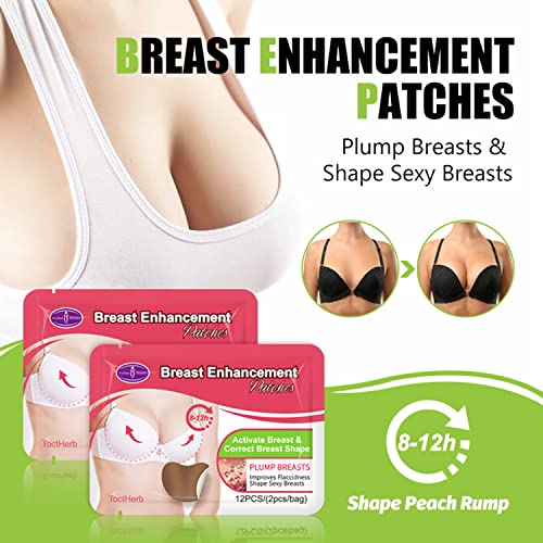 AICHUN BEAUTY Breast Enhancement Patches Activate Breast Correct Breast Shape Plump Lift Up Breasts 12pcs (2pcs/Bag)