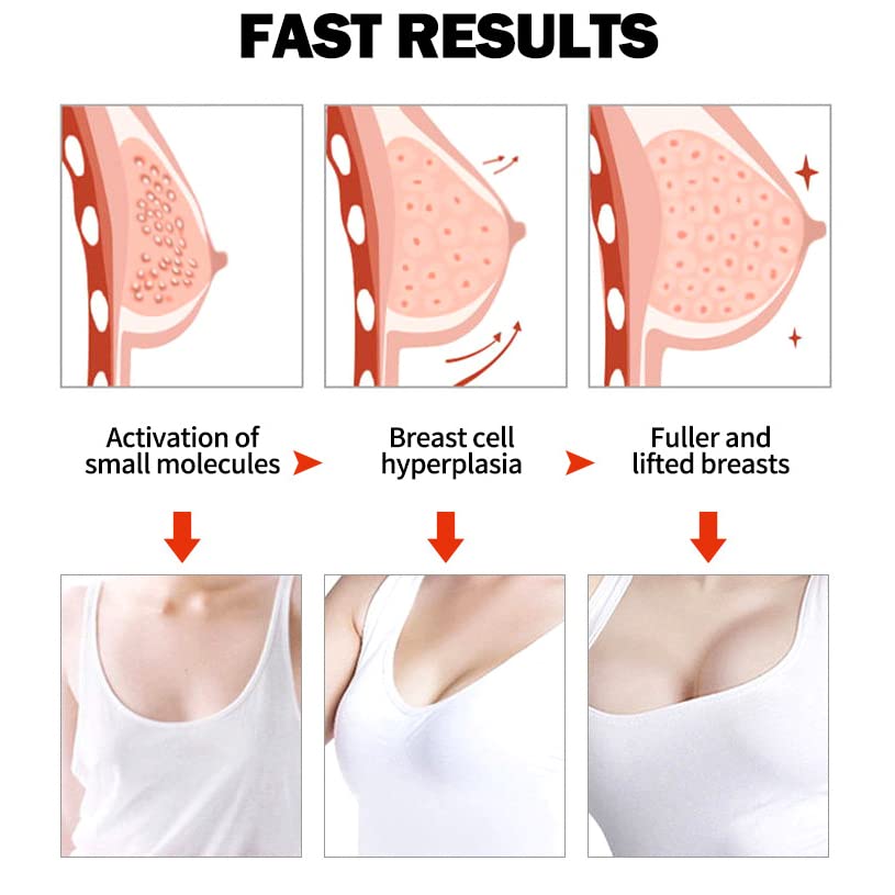 AICHUN BEAUTY Breast Enhance Essential Oil Capsules 3days Effect Deeply Nourishes Improves Lifts Plumps Breasts 400mgx90pcs