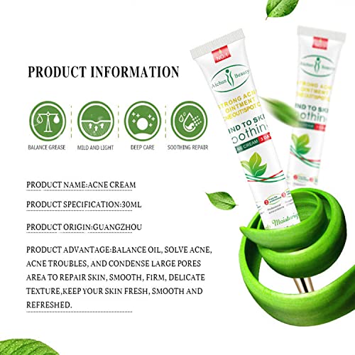AICHUN BEAUTY Face Acne Cleaning Cream Skin Care Remove Repair Comedone Pimple Acne Face Acne Cream