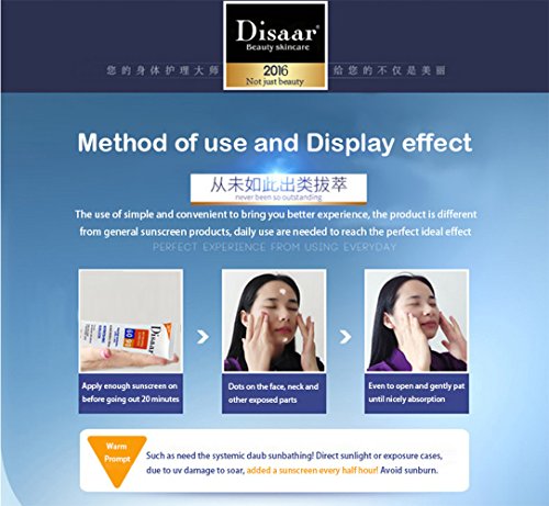 DISAAR Refreshning Sunblock Very High Protection UVB + UVA 60-90 Sunscreen 80ml