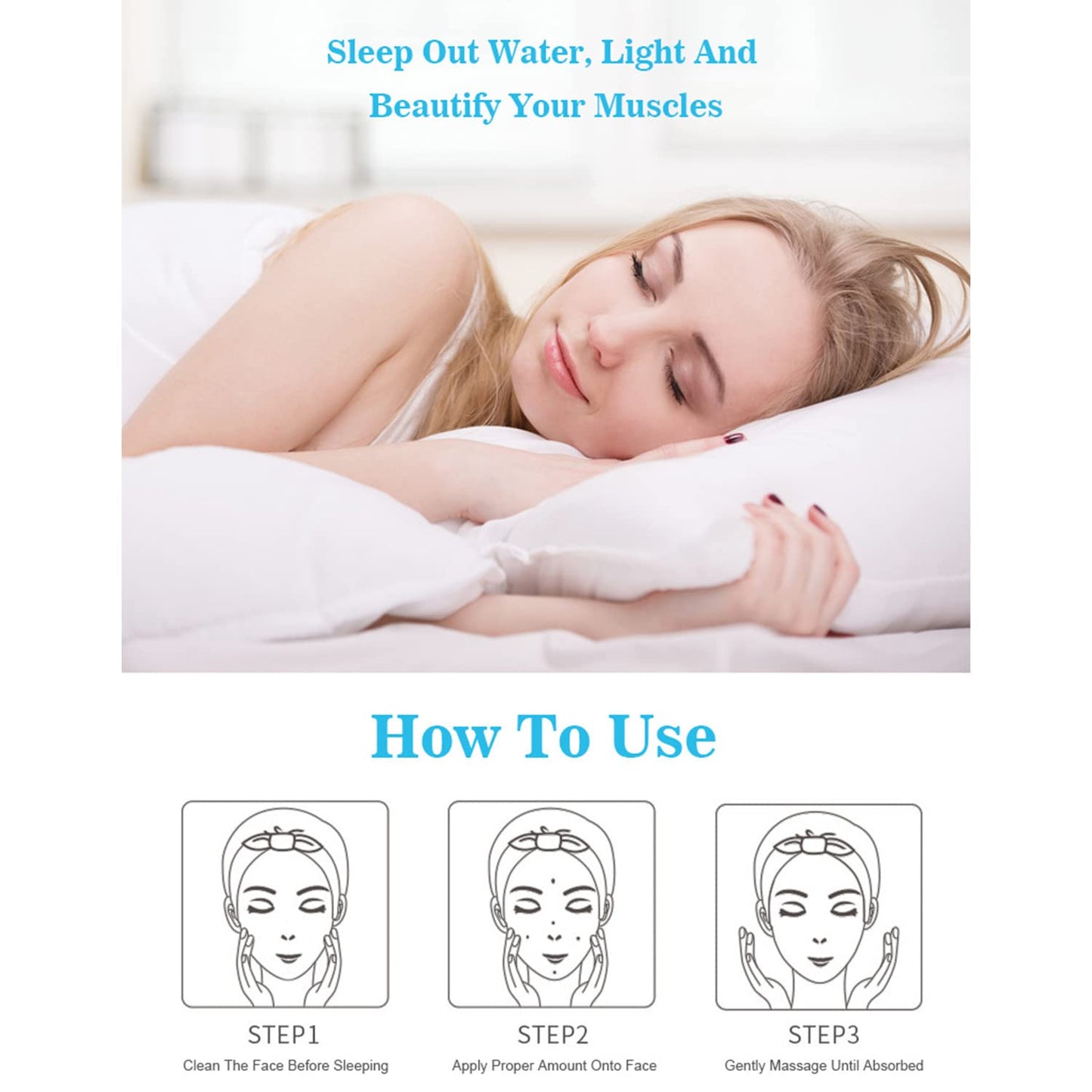 AICHUN BEAUTY Colling Gel Facial Mask Collagen Snail Moisturizing Anti-Acne Anti-Wrinkles 120ml/4.06fl.oz