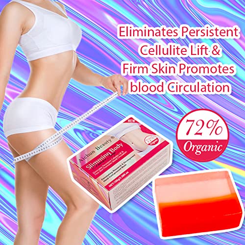 AICHUN BEAUTY Slimming Body Essence Soap Cellulite Lift Diminish Puffiness Firm Up Skin Care 100g/3.38fl.oz