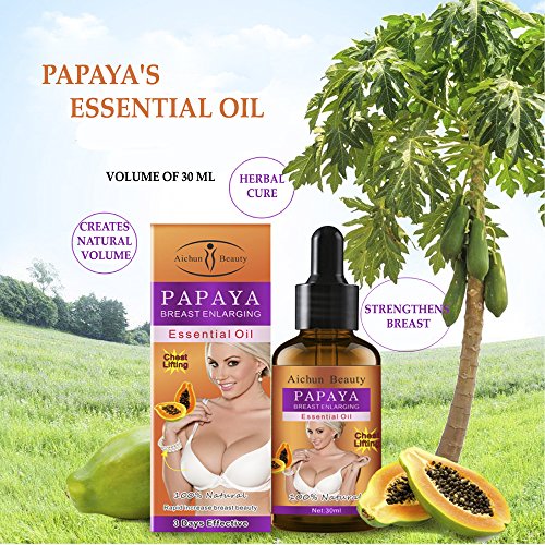AICHUN BEAUTY Natural Papaya Breast Lifting Enlargement Enlarging Essential Oil 30ml