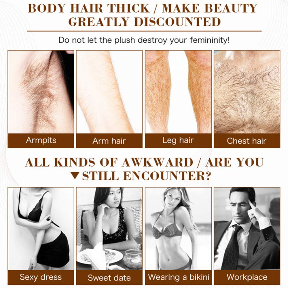 DISAAR BEAUTY Snake Oil Stop Hair Remover Body Face Spray Powerful Permanent Painless Inhibitor Shrink Pores Skin Smooth Natural Moisturizing 30 ML