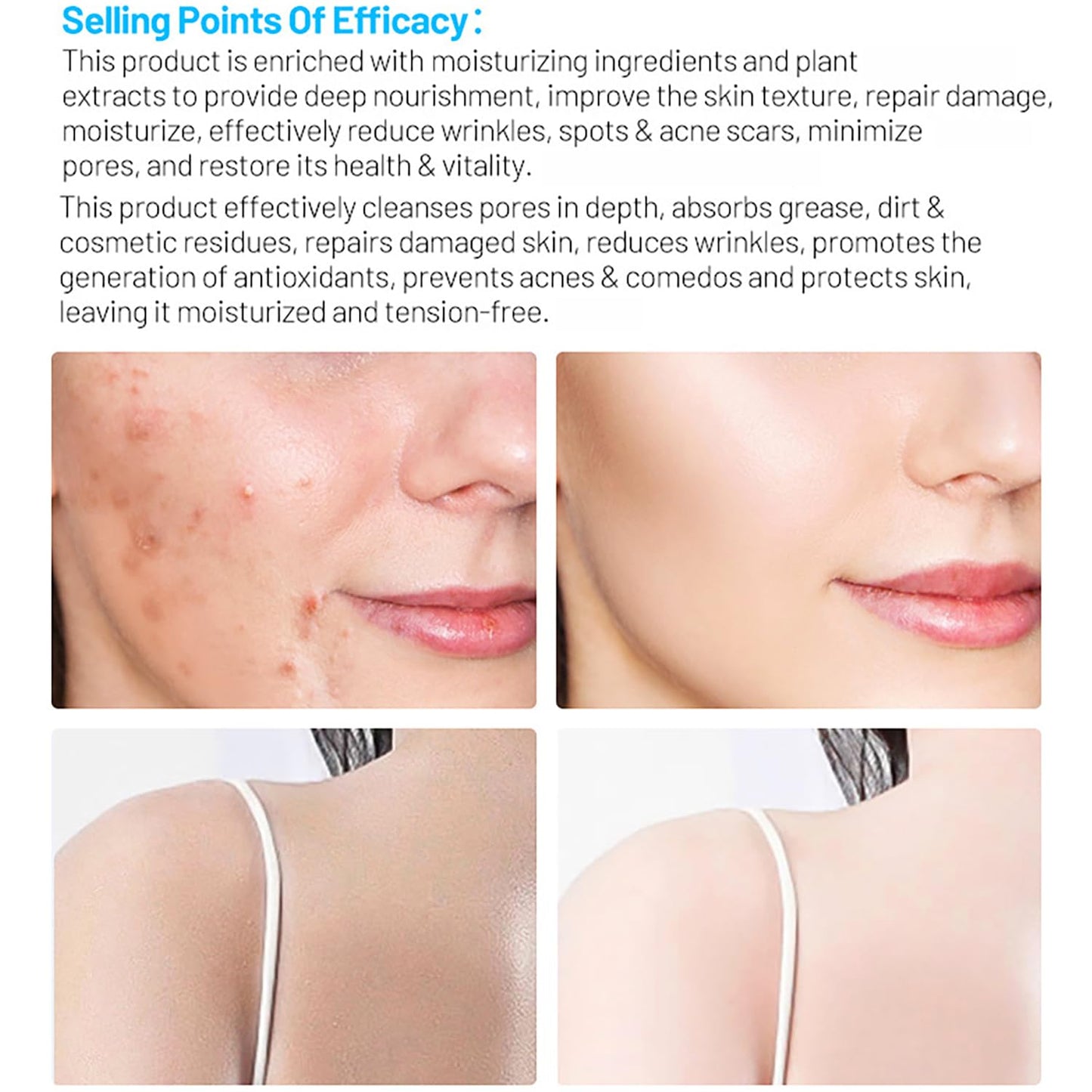 DISAAR Beauty Moisturizing Cream Natural Honey Milk Anti-Acne Reduce Wrinkles Minimize Pores Repair Face Body Skin 120ml / 4.05fl.oz