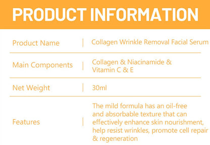 DISAAR BEAUTY Collagen Facial Serum Vitamin E Tighten Pores 30ml