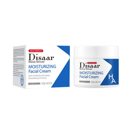 DISAAR Beauty Facial Cream Hyaluronic Acid Ceramide Vitamin E 120g