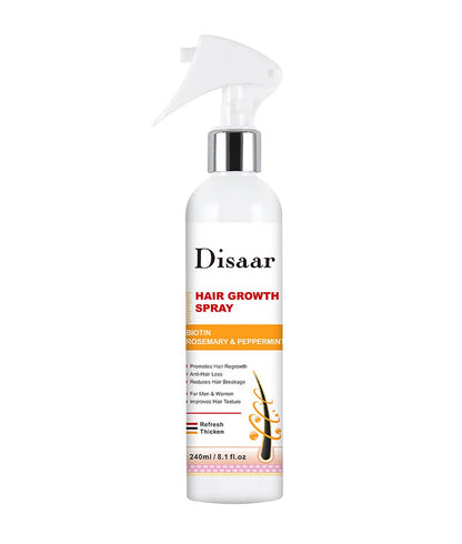 DISAAR BEAUTY Hair Growth Spray Minoxidil Caffeine Biotin 240ml (Caffeine)