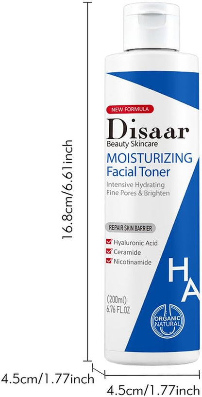 DISAAR BEAUTY Hyaluronic Acid Ceramide Moisturizing Facial Toner 200ml