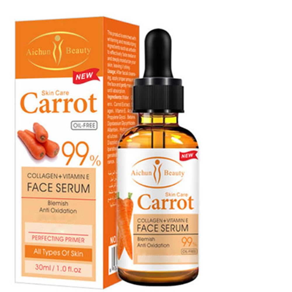 AICHUN BEAUTY Serum 99% Vitamin E Collagen Face 4 Type (#04 CARROT)