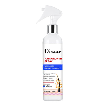 DISAAR BEAUTY Hair Growth Spray Minoxidil Caffeine Biotin 240ml (Caffeine)