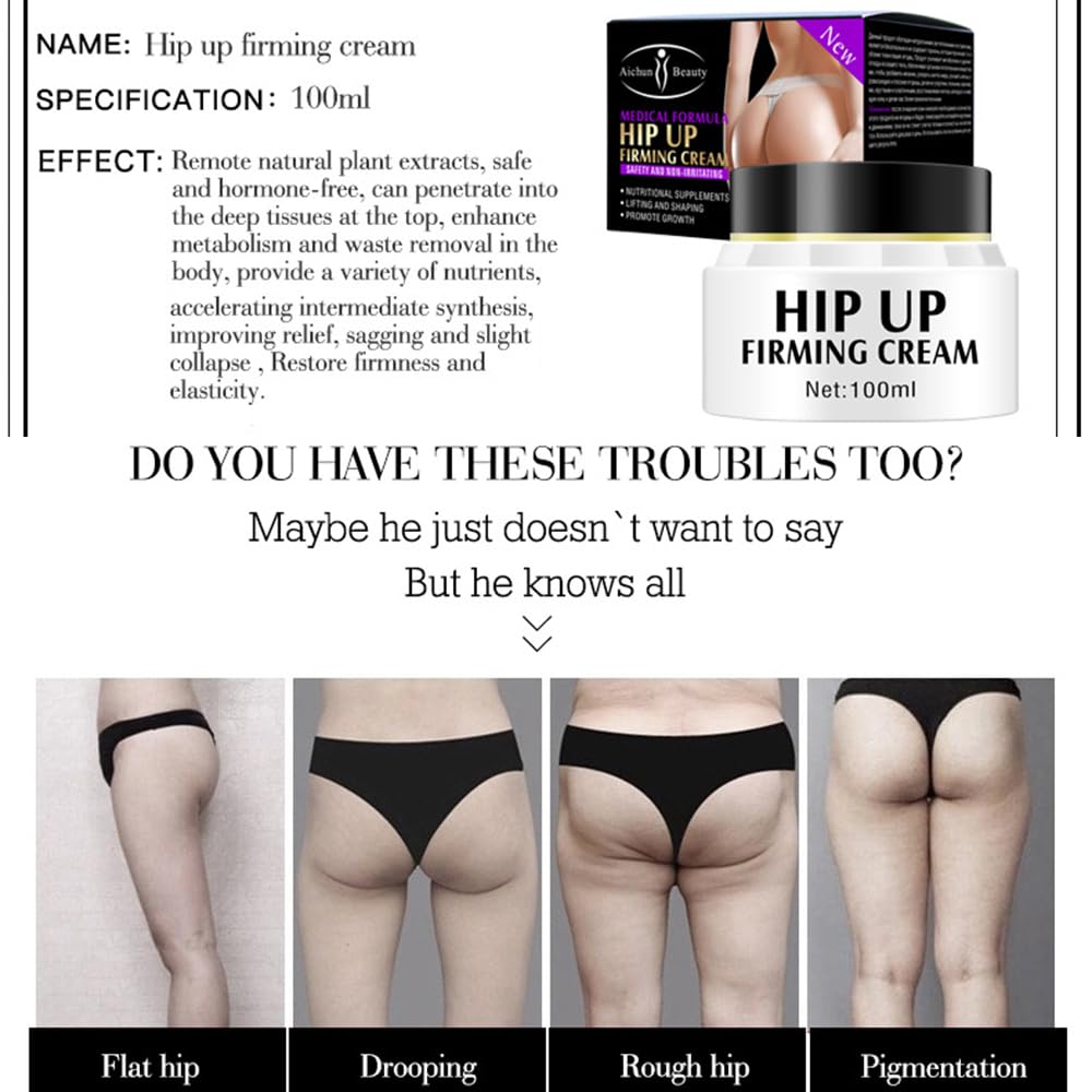 AICHUN BEAUTY Hip Up Firming Lifting Cream 3-Day 100ml
