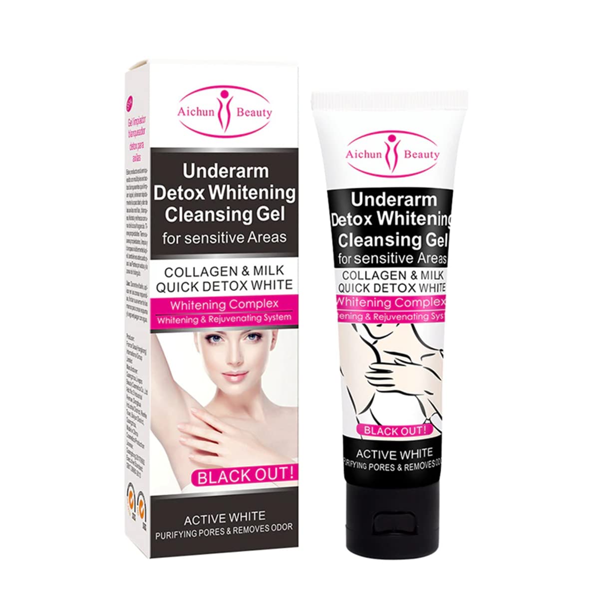 AICHUN BEAUTY Underarm & Knees Cleansing Gel Collagen 50ml