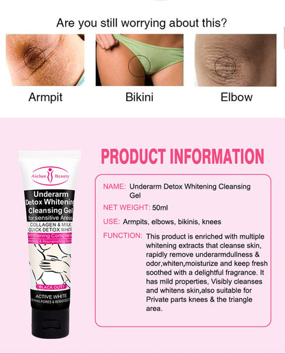 AICHUN BEAUTY Underarm & Knees Cleansing Gel Collagen 50ml