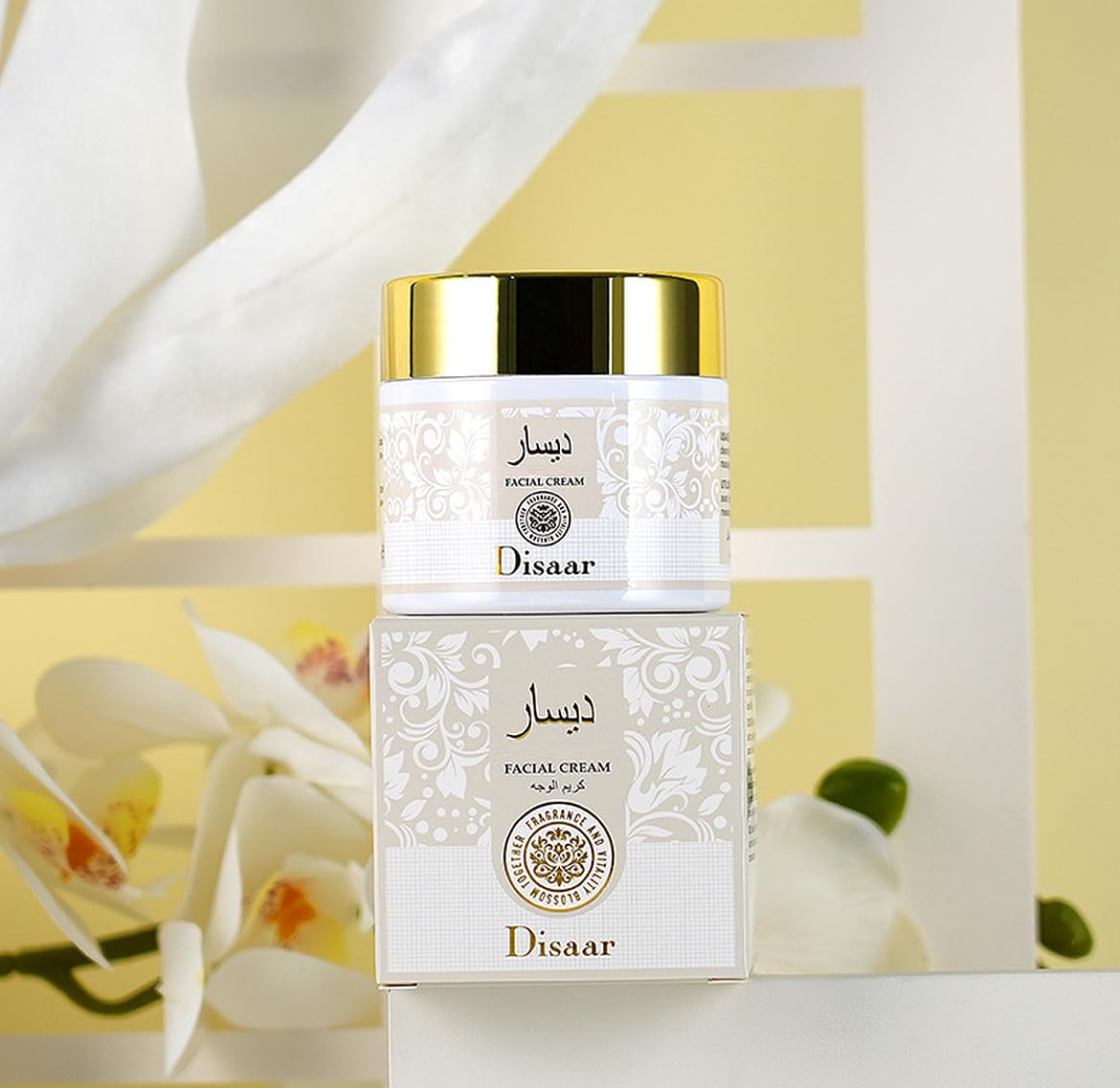 DISAAR BEAUTY Niacinamide Kojic Milk Facial Cream Moisturizing 50g