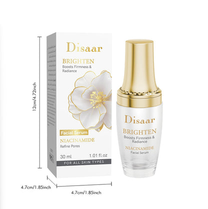 DISAAR BEAUTY Niacinamide Facial Serum Refine Pores Radiance 30ml