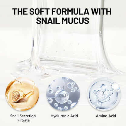 DISAAR BEAUTY Snail Mucin Gel Cleanser Hyaluronic Acid 150ml