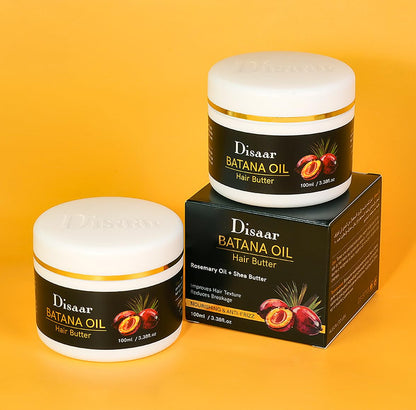 DISAAR Beauty Batana Oil Hair Butter Rosemary Shea Anti-Frizz 100ml