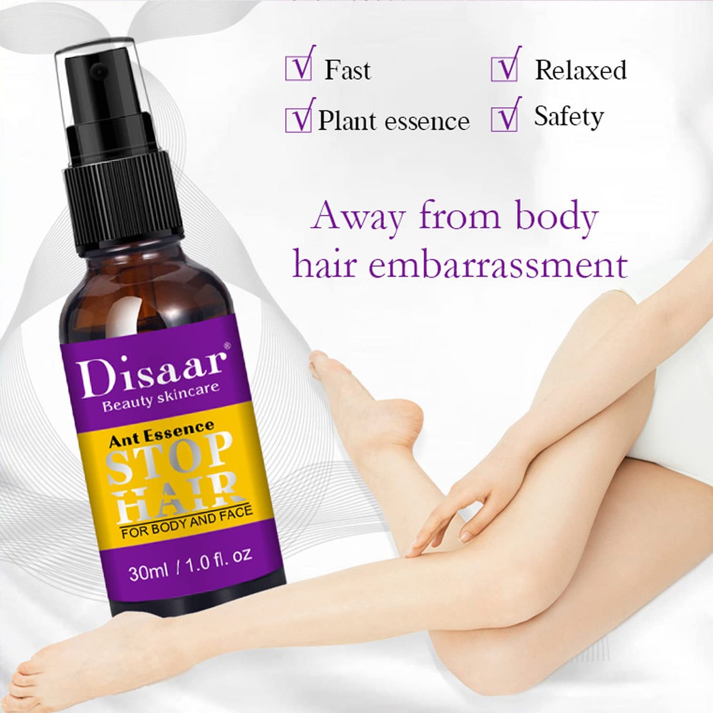 DISAAR BEAUTY Hair Inhibitor Essence Body Face 30ml