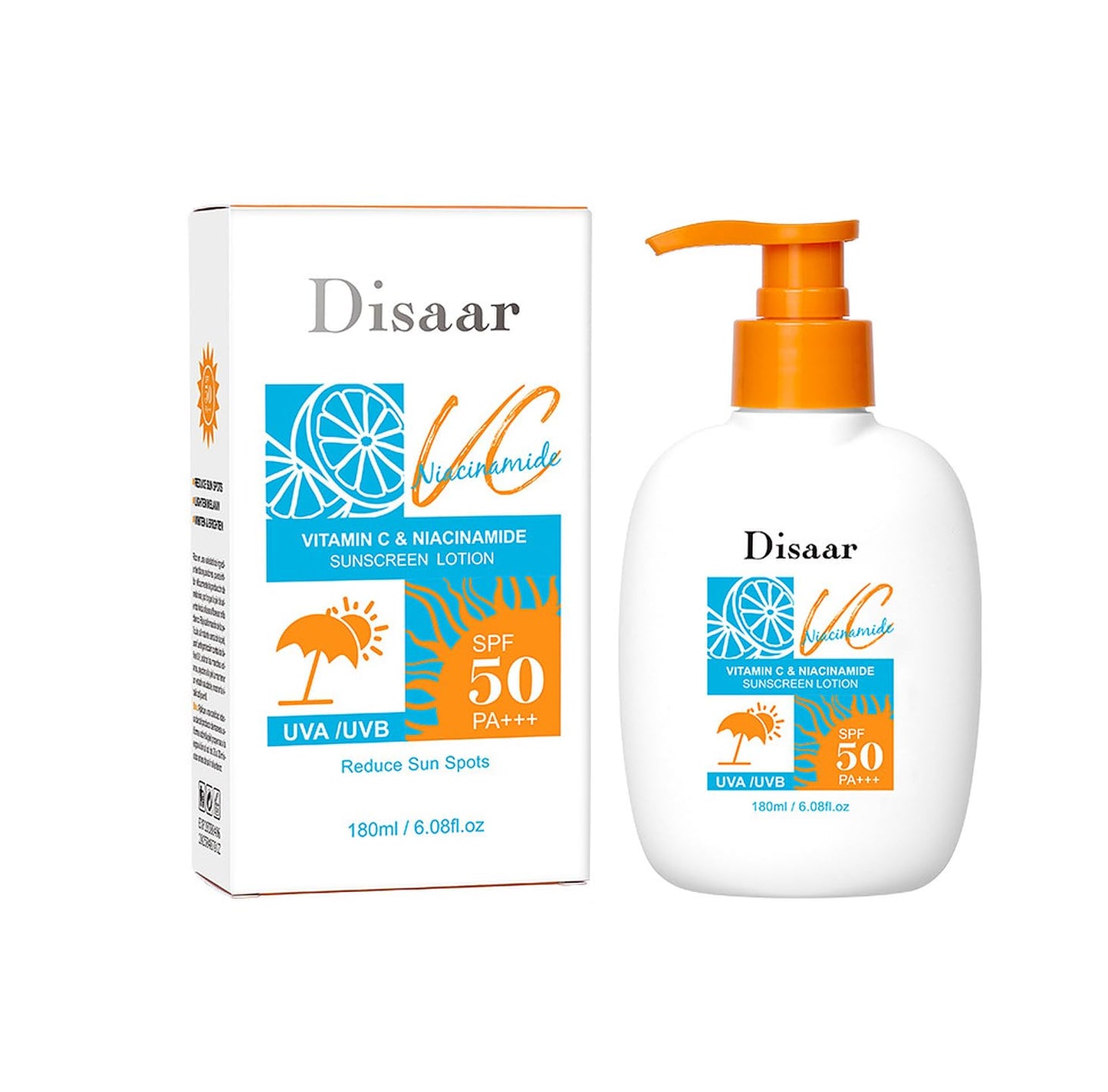 DISAAR BEAUTY Sunscreen Lotion Skin Elasticity 160ml (SPF75)