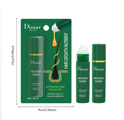 DISAAR BEAUTY Hair Growth Nutrient Follicles Ginseng Castor Oil 20ml