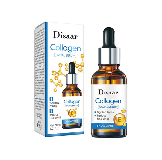 DISAAR BEAUTY Collagen Facial Serum Vitamin E Tighten Pores 30ml