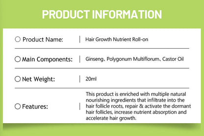 DISAAR BEAUTY Hair Growth Nutrient Follicles Ginseng Castor Oil 20ml