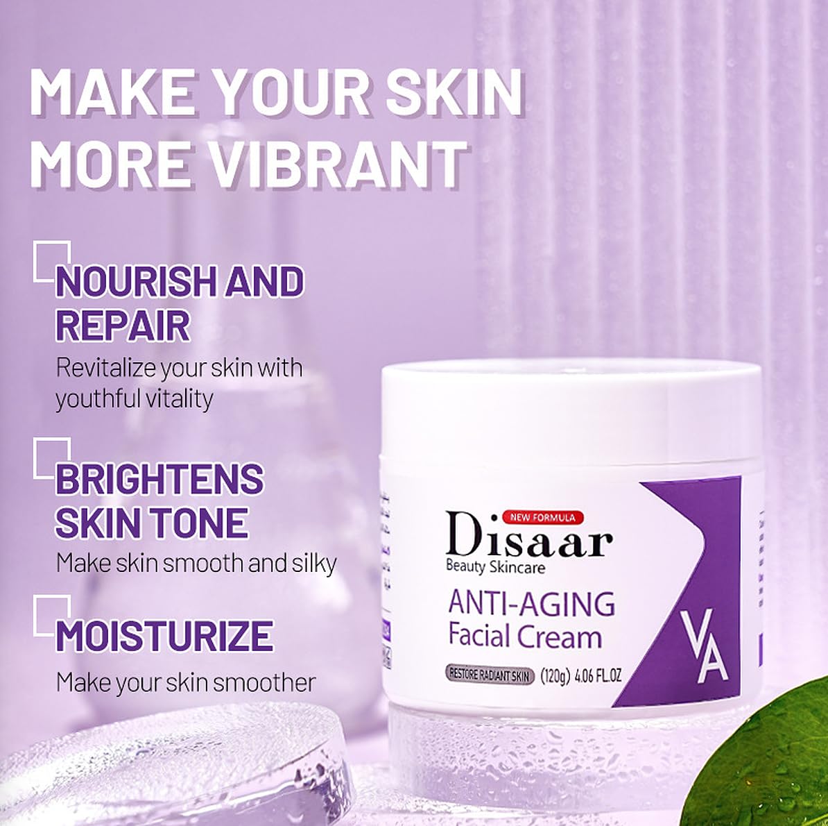 DISAAR Beauty Anti-Aging Facial Cream Rejuvenate Moisturizing Repair 120g
