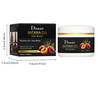 DISAAR Beauty Batana Oil Hair Butter Rosemary Shea Anti-Frizz 100ml
