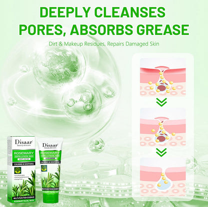 DISAAR BEAUTY Rosemary Centella Facial Wash Anti-Acne 100g