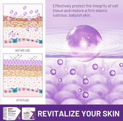 DISAAR Beauty Anti-Aging Facial Cream Rejuvenate Moisturizing Repair 120g