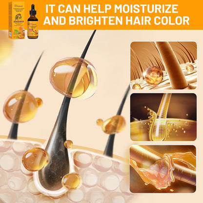 DISAAR BEAUTY Turmeric Honey Hair Oil Smooths Split Ends 60ml