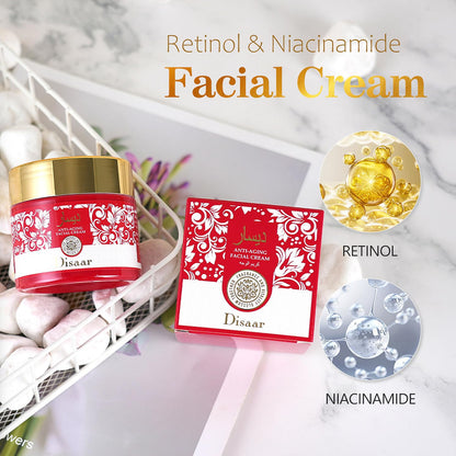 DISAAR BEAUTY Niacinamide Retinol Facial Cream Firming Moisturizing 50g