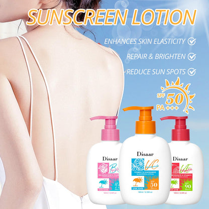 DISAAR BEAUTY Sunscreen Lotion Skin Elasticity 160ml (SPF75)