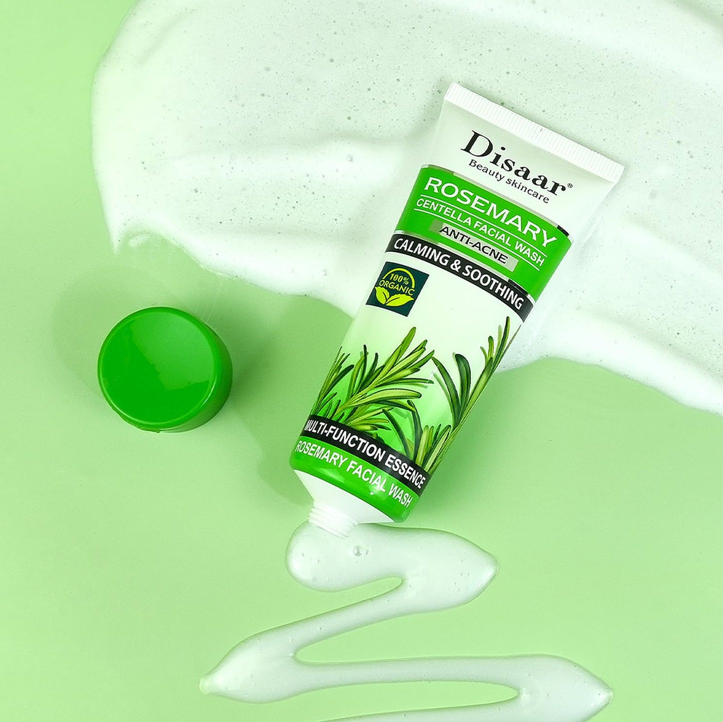 DISAAR BEAUTY Rosemary Centella Facial Wash Anti-Acne 100g