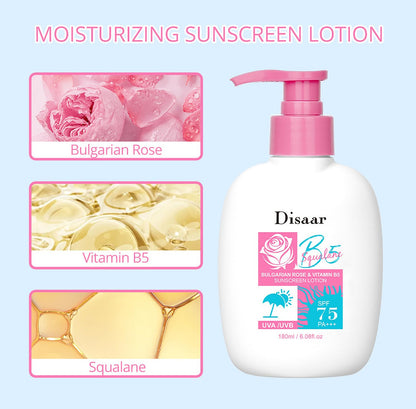 DISAAR BEAUTY Sunscreen Lotion Skin Elasticity 160ml (SPF75)