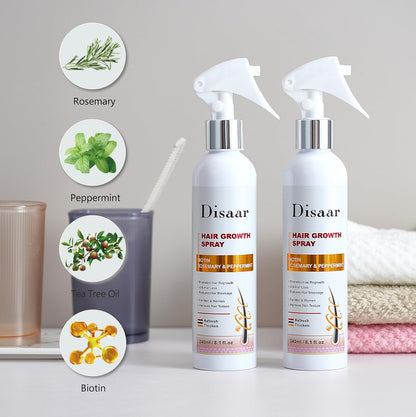 DISAAR BEAUTY Hair Growth Spray Minoxidil Caffeine Biotin 240ml (Caffeine)