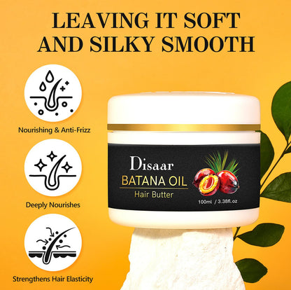 DISAAR Beauty Batana Oil Hair Butter Rosemary Shea Anti-Frizz 100ml