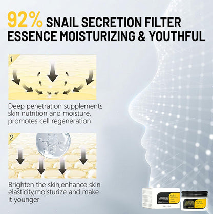 DISAAR BEAUTY Snail Mucin Cream Firming Hyaluronic Retinol 120g