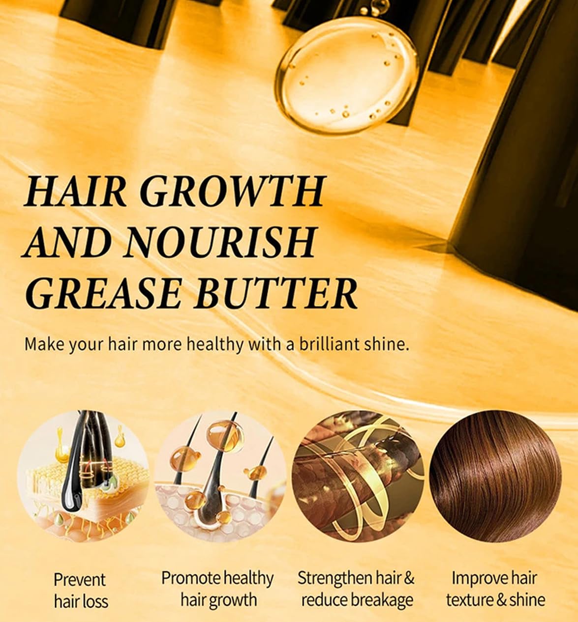 DISAAR Beauty Batana Oil Hair Butter Rosemary Shea Anti-Frizz 100ml