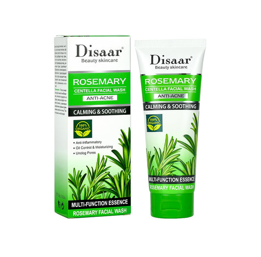 DISAAR BEAUTY Rosemary Centella Facial Wash Anti-Acne 100g