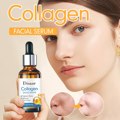 DISAAR BEAUTY Collagen Facial Serum Vitamin E Tighten Pores 30ml