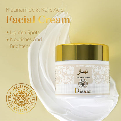 DISAAR BEAUTY Niacinamide Kojic Milk Facial Cream Moisturizing 50g