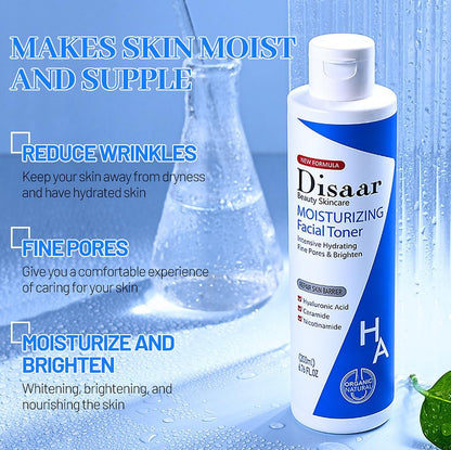 DISAAR BEAUTY Hyaluronic Acid Ceramide Moisturizing Facial Toner 200ml