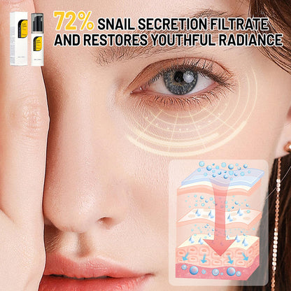 DISAAR BEAUTY Snail Mucin Eye Cream Dark Circles Fine Lines 25ml