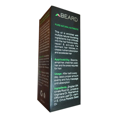 AICHUN BEAUTY Beard Growth Oil Facial Hair Thicker Vitamins 30ml
