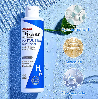 DISAAR BEAUTY Hyaluronic Acid Ceramide Moisturizing Facial Toner 200ml