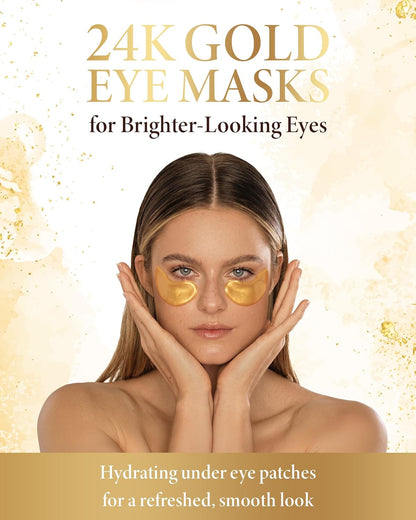 AICHUN BEAUTY 24K Gold Collagen Eye Mask Patches 20 Pack